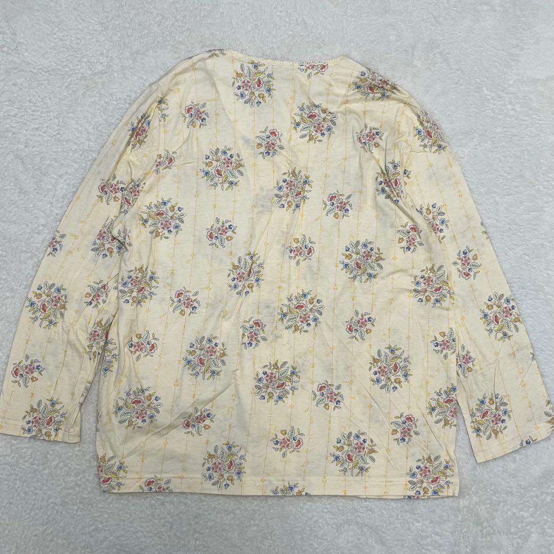 MINTON ミントン ワコール パジャマ 上下セット 花柄 LL 大きいサイズ
