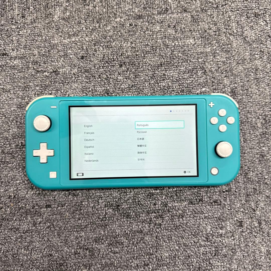 【メーカー純正動作品】Nintendo Switch Lite ターコイズ 本体