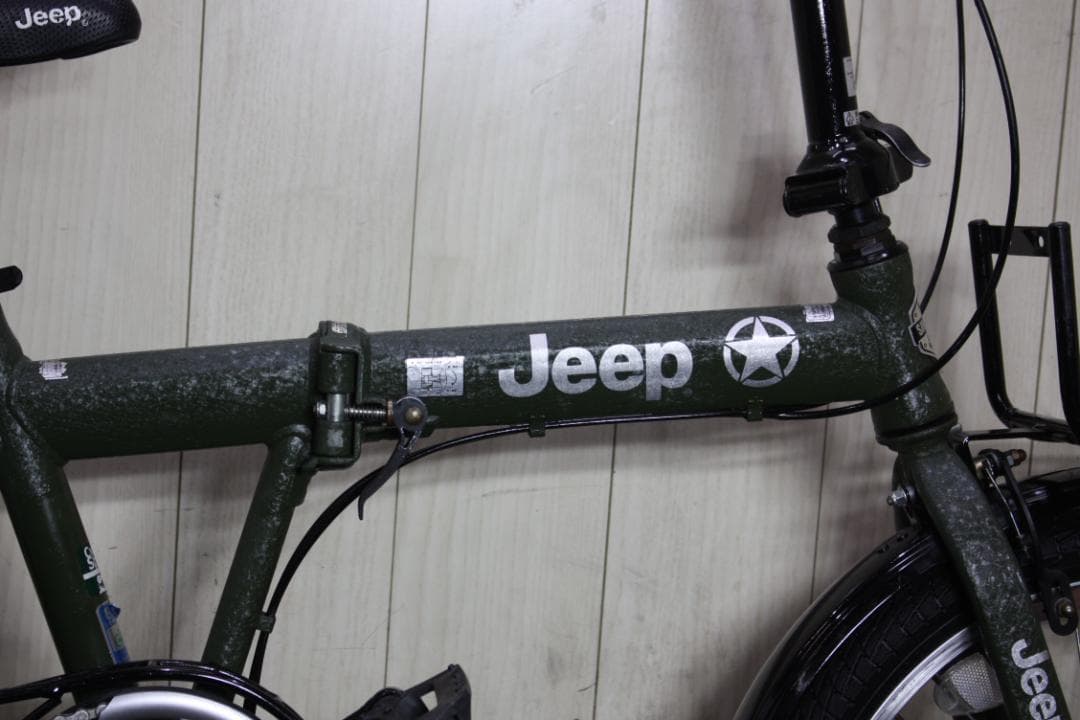ジ*ィ様 人気！JEEP 20インチ シマノ6段 折り畳み自転車