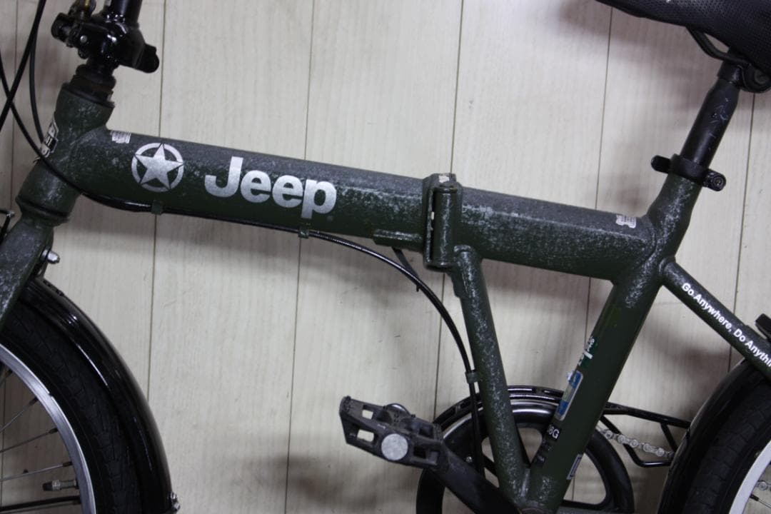 ジ*ィ様 人気！JEEP 20インチ シマノ6段 折り畳み自転車
