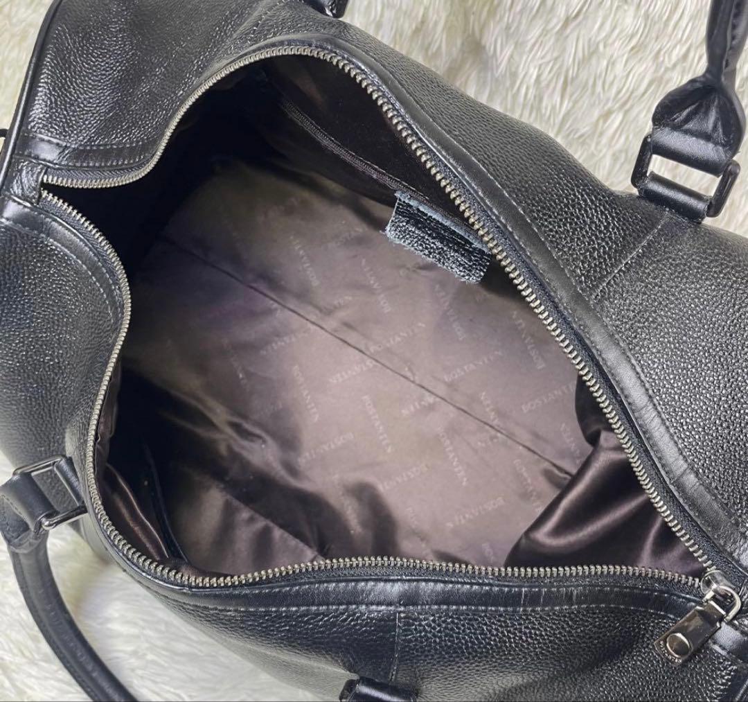 【美品】BOSTANTEN 2wayボストンバッグ 本革 トラベル バッグ