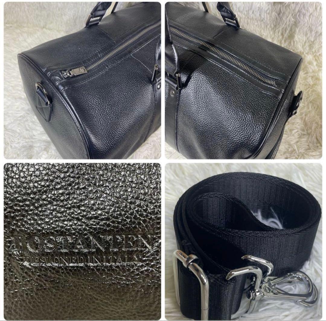 【美品】BOSTANTEN 2wayボストンバッグ 本革 トラベル バッグ