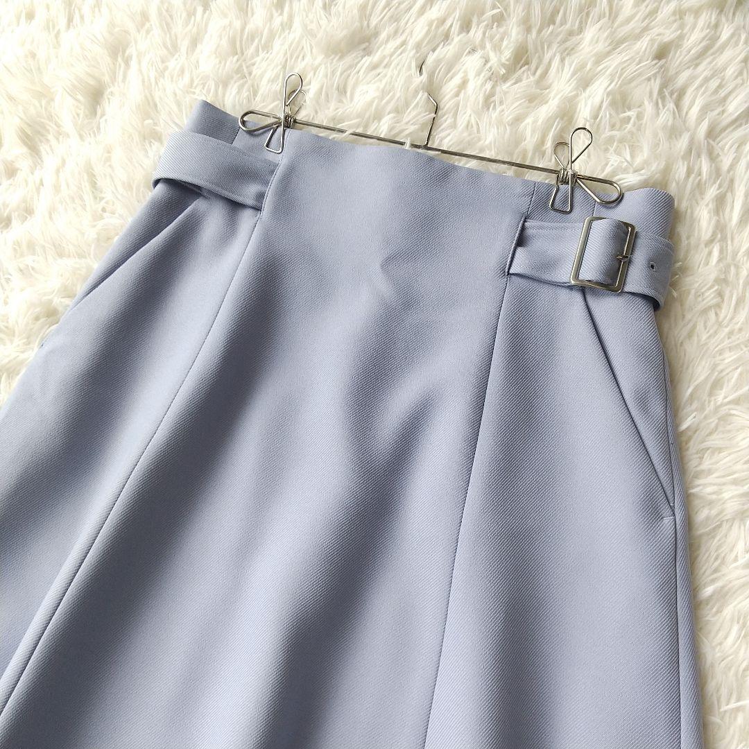 【美品】ANAYI　アナイ ストレッチ カルゼ フレアスカート