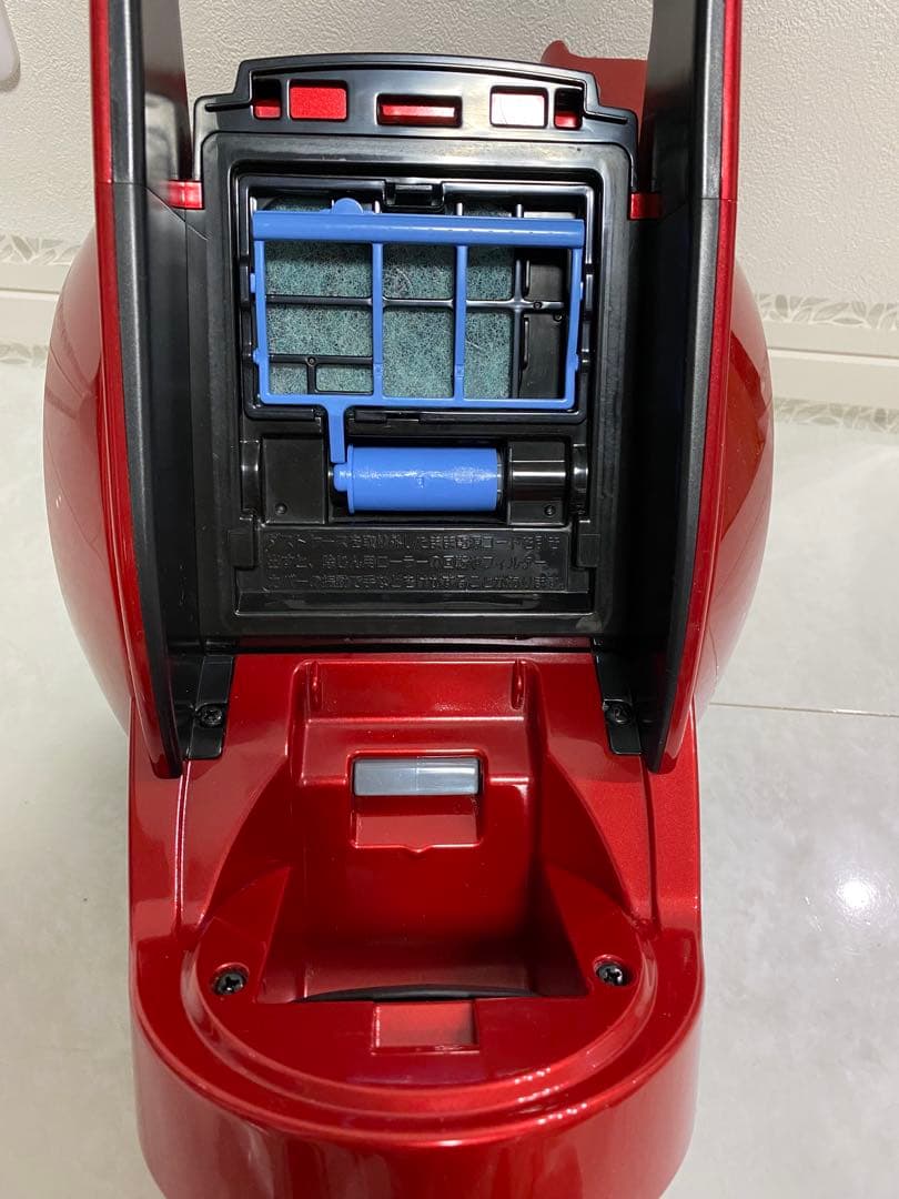 【超美品】⭐️日立 サイクロン掃除機 CV-SW200 HITACHI 赤