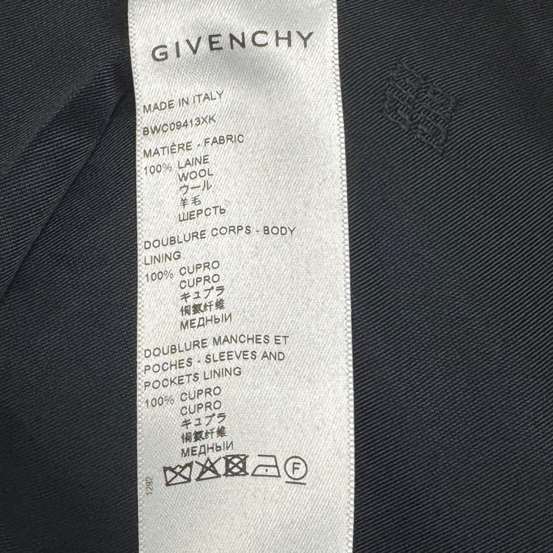 定価50万　ジバンシィ グレンチェック ロングコート 34 ハンガー ガーメント