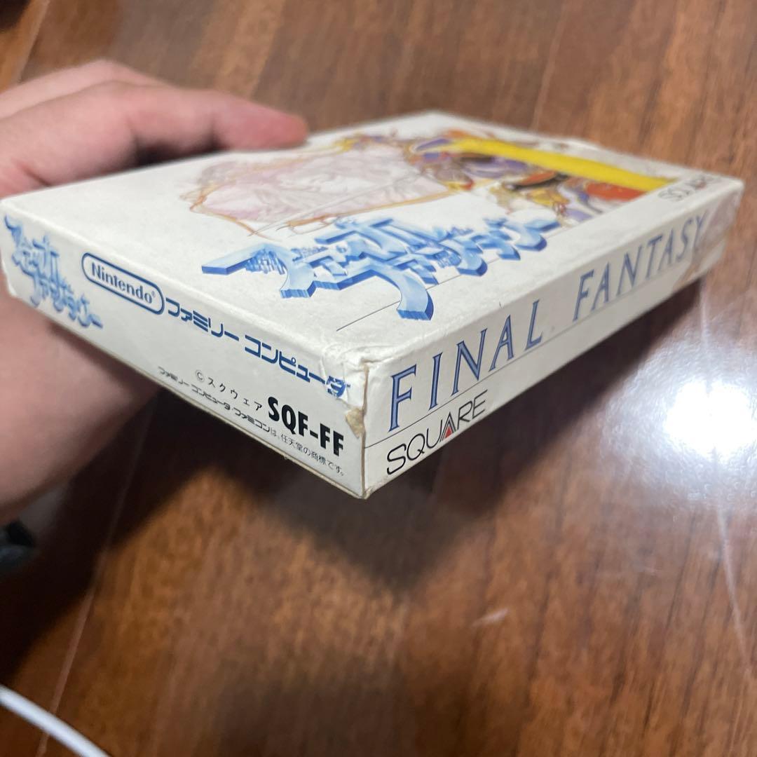 【箱、取扱説明書付き】ファミリーコンピュータ用ソフト　ファイナルファンタジー