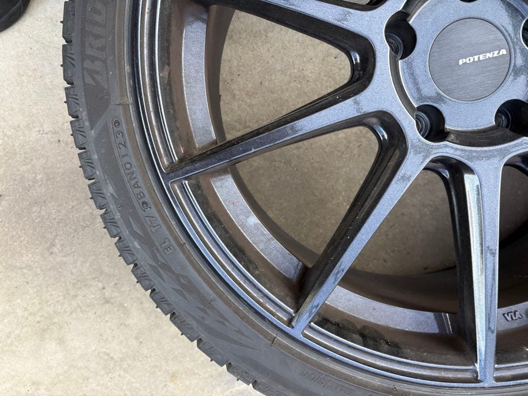 マーさん専用GRヤリスハイパフォーマンスBS VRX3 225/40R18