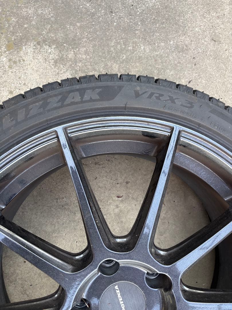 マーさん専用GRヤリスハイパフォーマンスBS VRX3 225/40R18