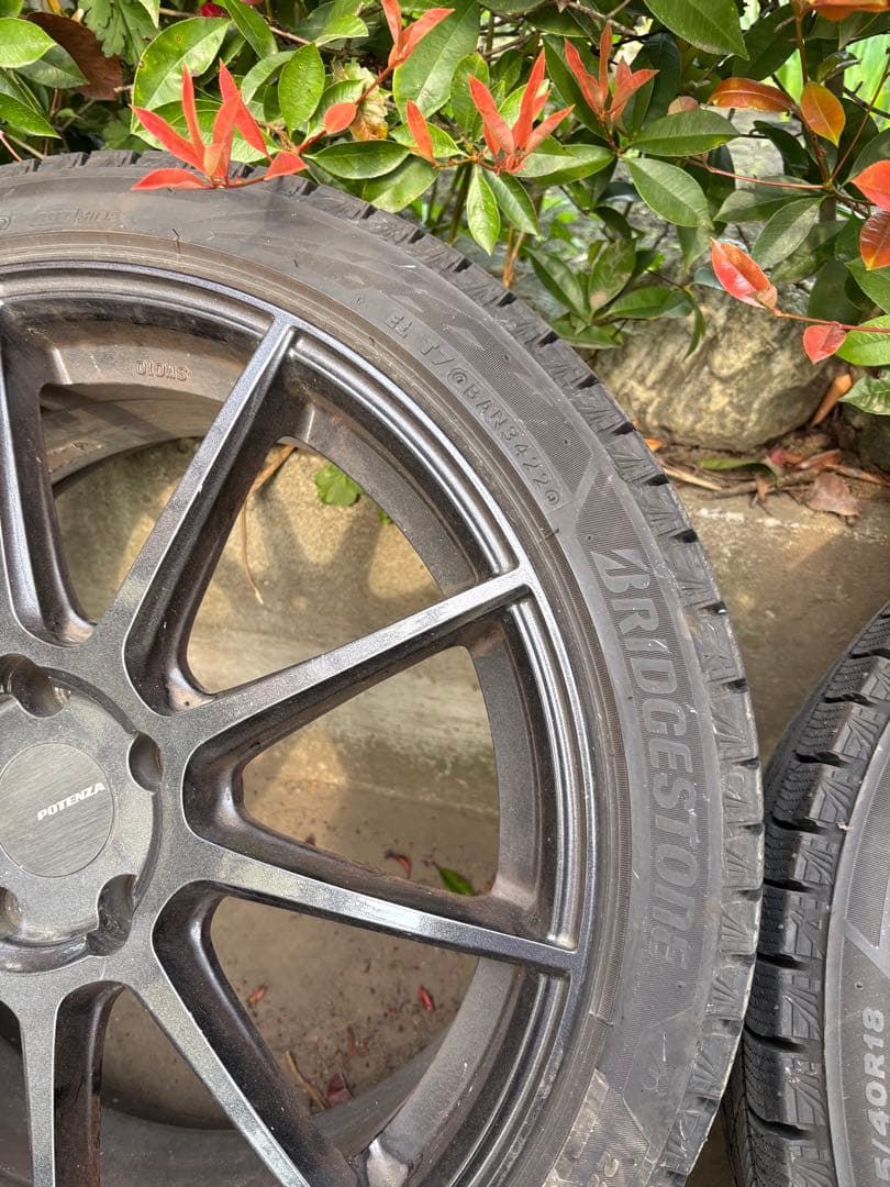マーさん専用GRヤリスハイパフォーマンスBS VRX3 225/40R18