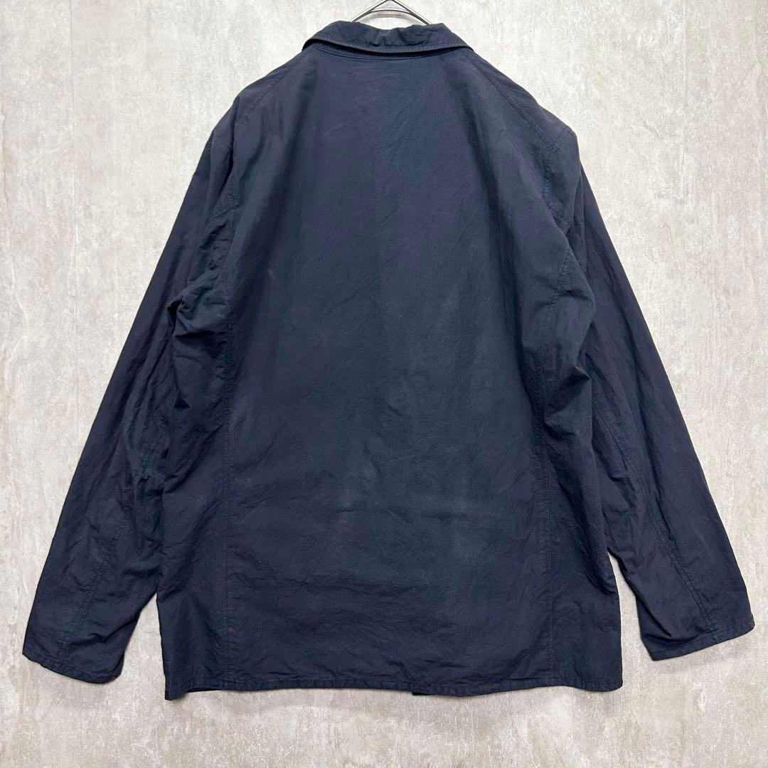 COMOLI 15SS コットン ダブル セットアップ ネイビー コモリ