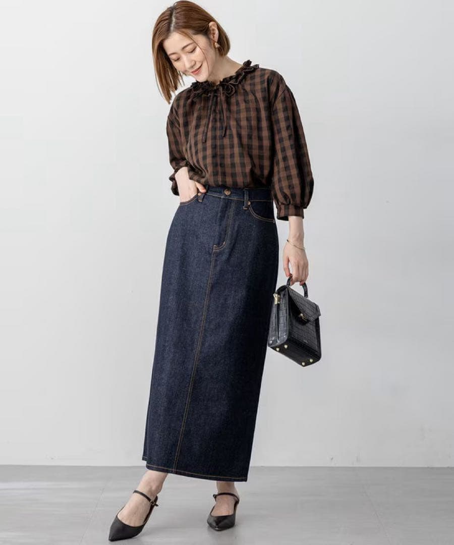 23区DENIMスカート大きいサイズ自由区アンタイトルアンフィーロICB