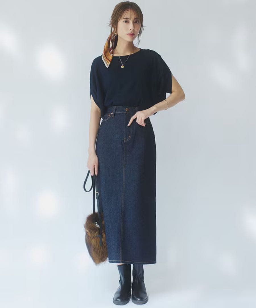 23区DENIMスカート大きいサイズ自由区アンタイトルアンフィーロICB