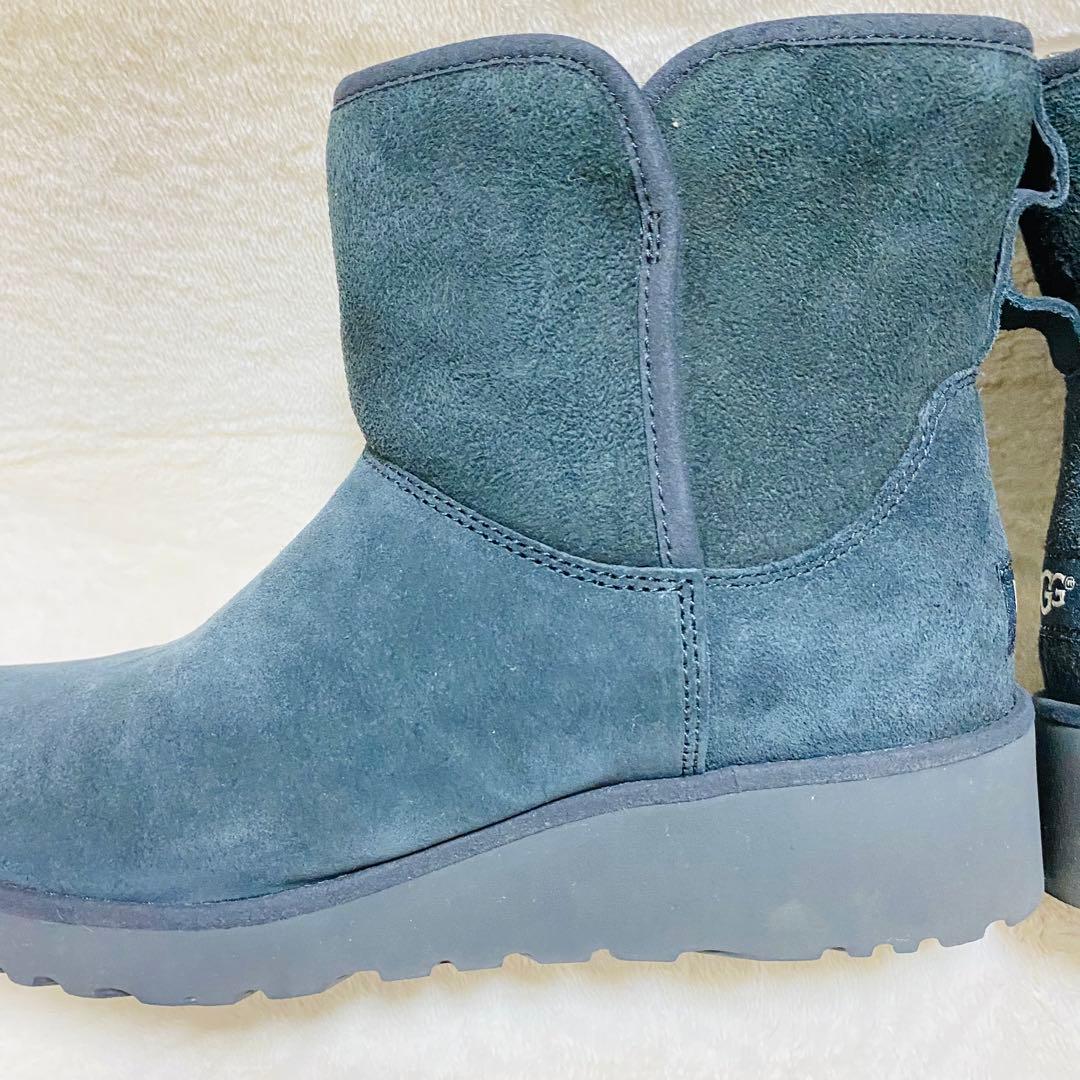 ✨極美品・箱付✨ UGG W KRISTIN 厚底 ブラック ショート ブーツ