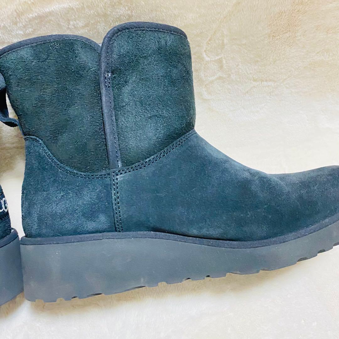 ✨極美品・箱付✨ UGG W KRISTIN 厚底 ブラック ショート ブーツ
