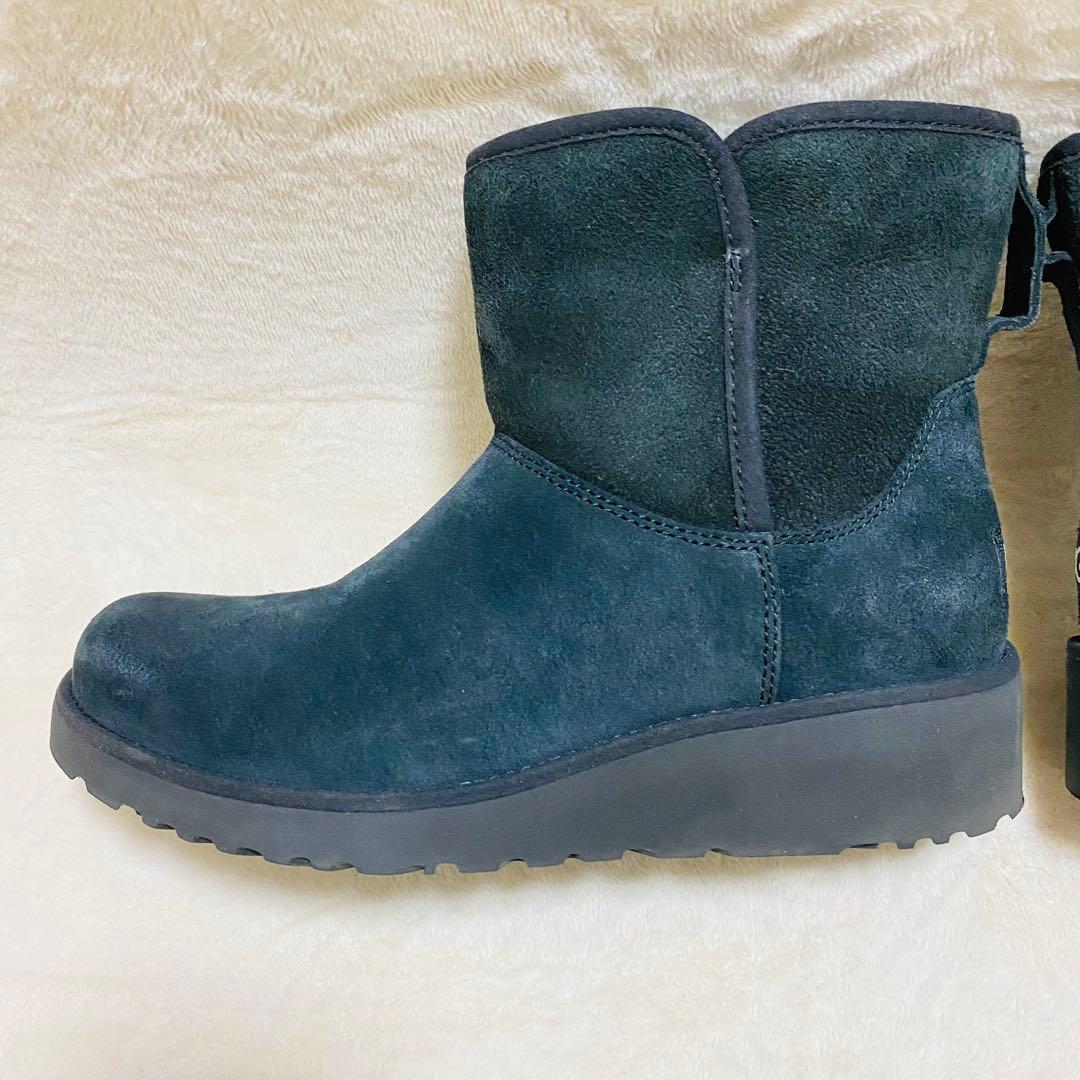 ✨極美品・箱付✨ UGG W KRISTIN 厚底 ブラック ショート ブーツ