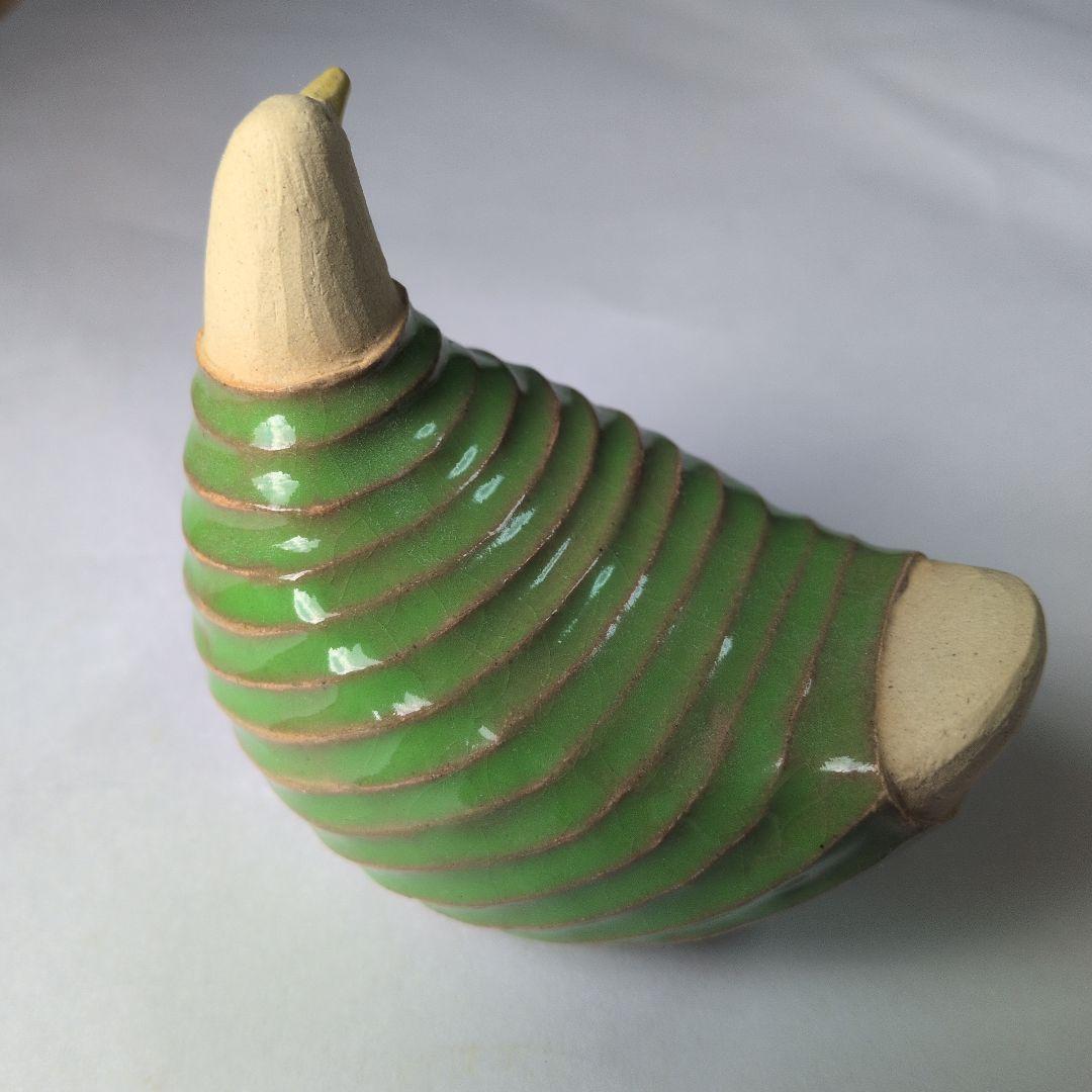 柴田菜月 鳥 オブジェ 陶器