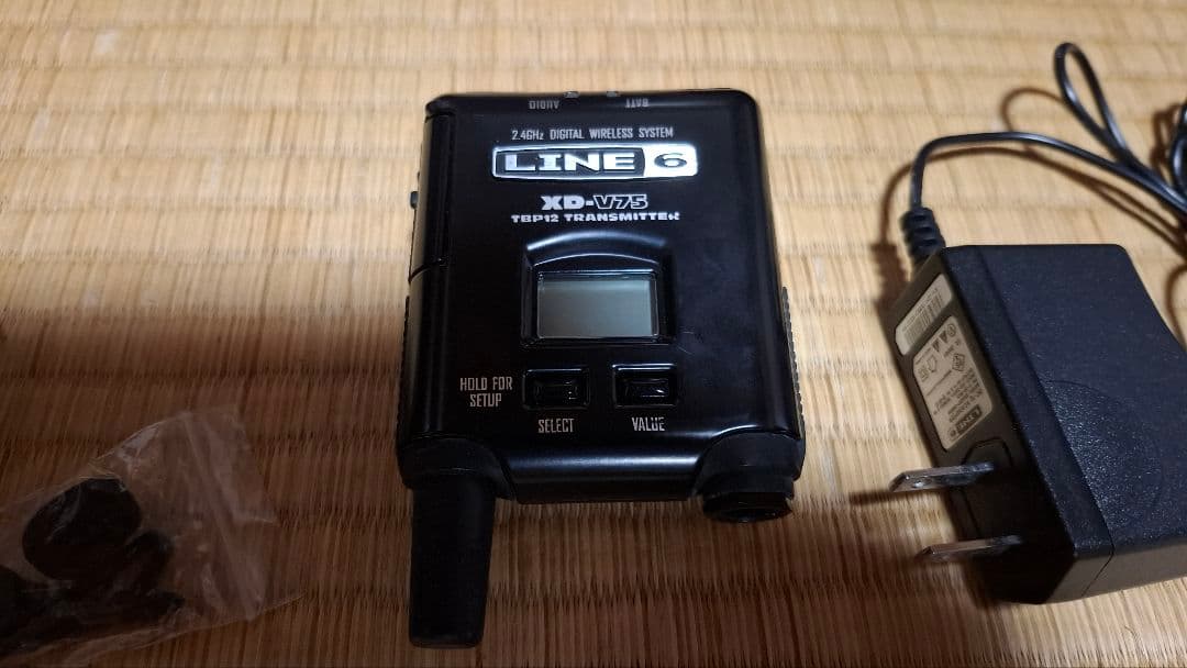 【送料込！】LINE6 XD-V75 TBP12 ギター用ワイヤレス！