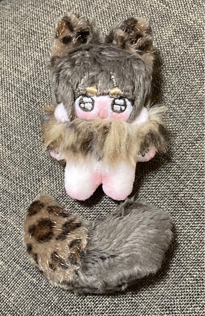 自作ぬいぐるみ・やんちゃな豹柄の子