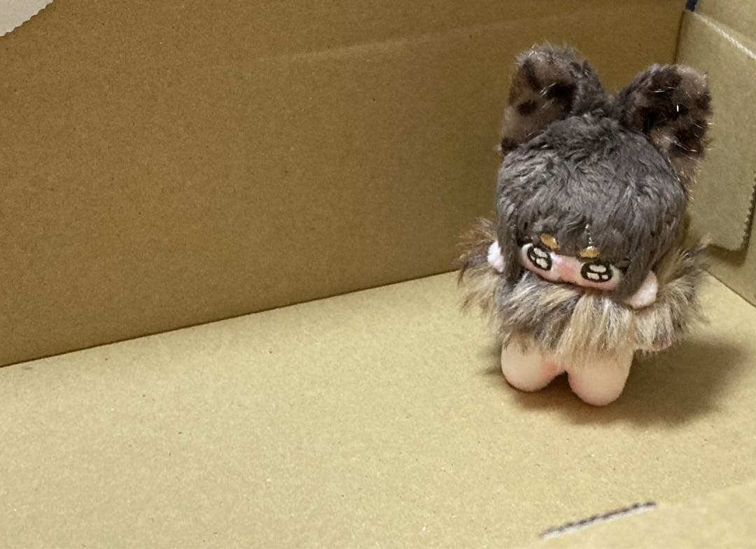 自作ぬいぐるみ・やんちゃな豹柄の子