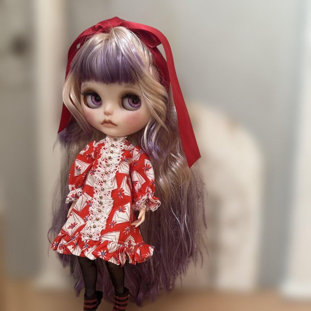 カスタムアイシードール 染色パープル　本体のみ