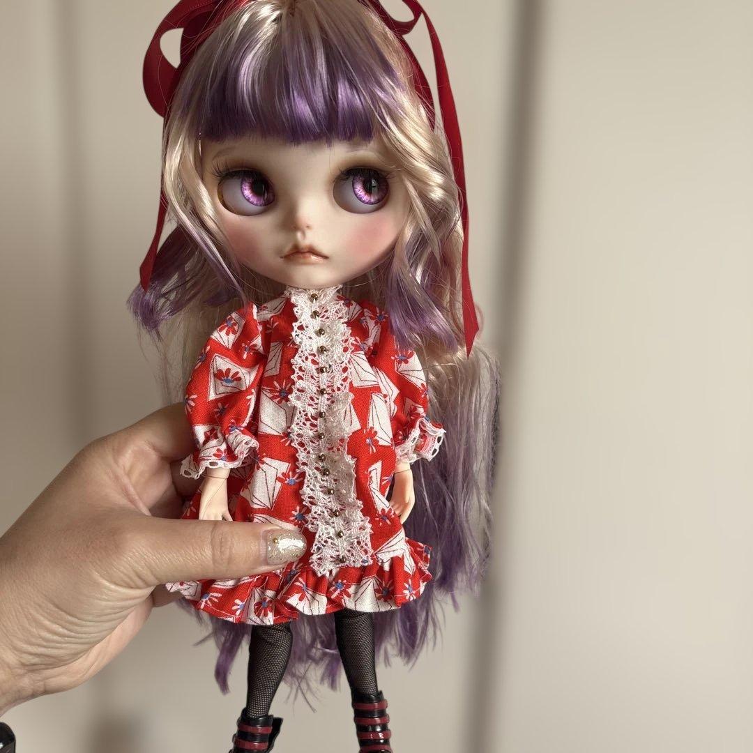カスタムアイシードール 染色パープル　本体のみ