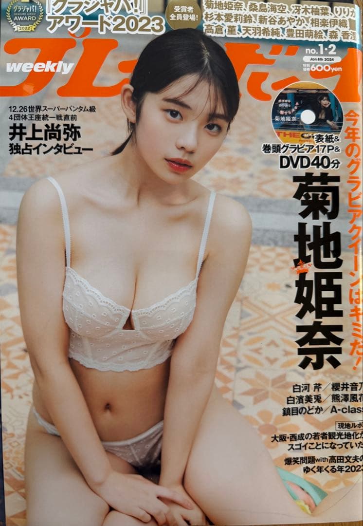 菊地姫奈プレイボーイコンプリートセット【限定特典付き】
