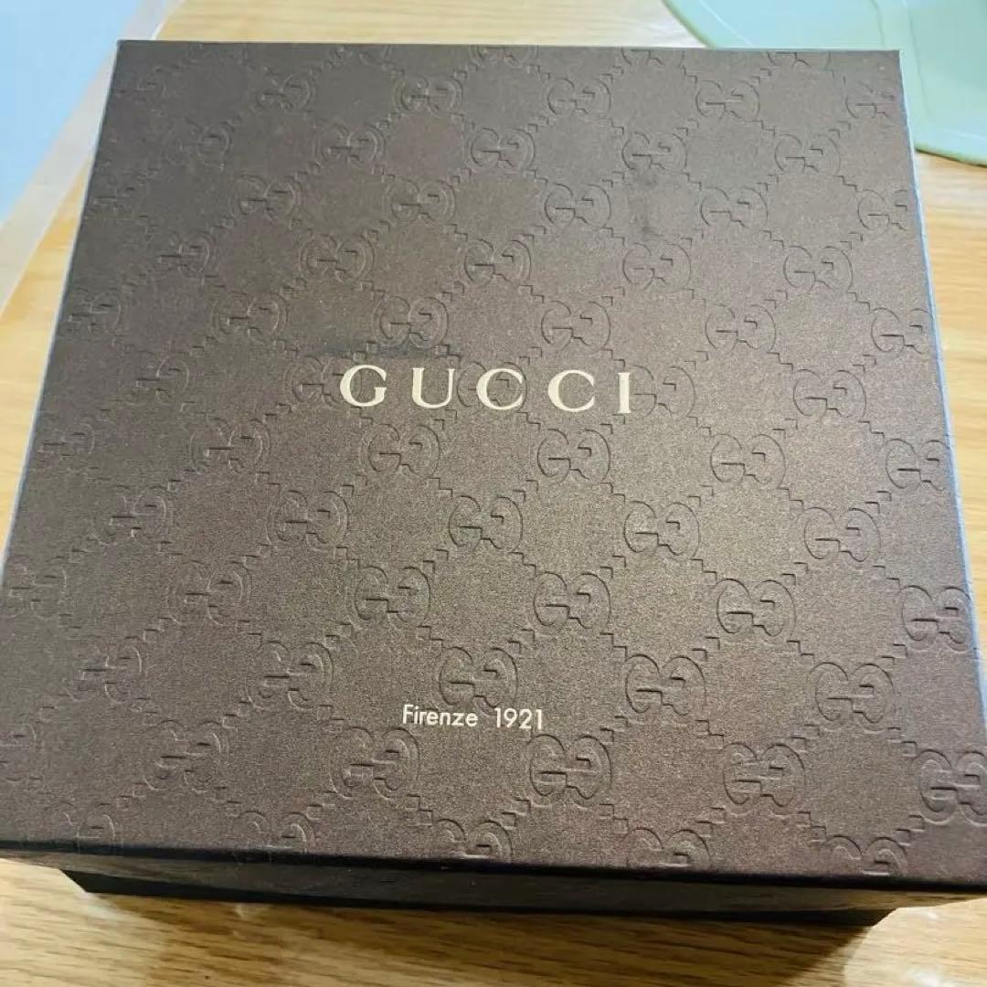 GUCCI パープル ストール フリンジ付き