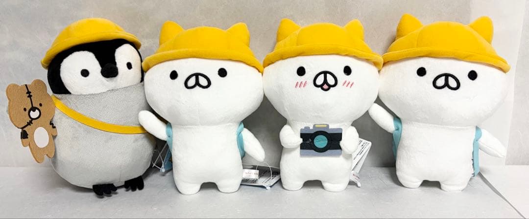 【ちりめんじゃこ】ねこぺん日和 おでかけぬいぐるみ♡ コンプリート