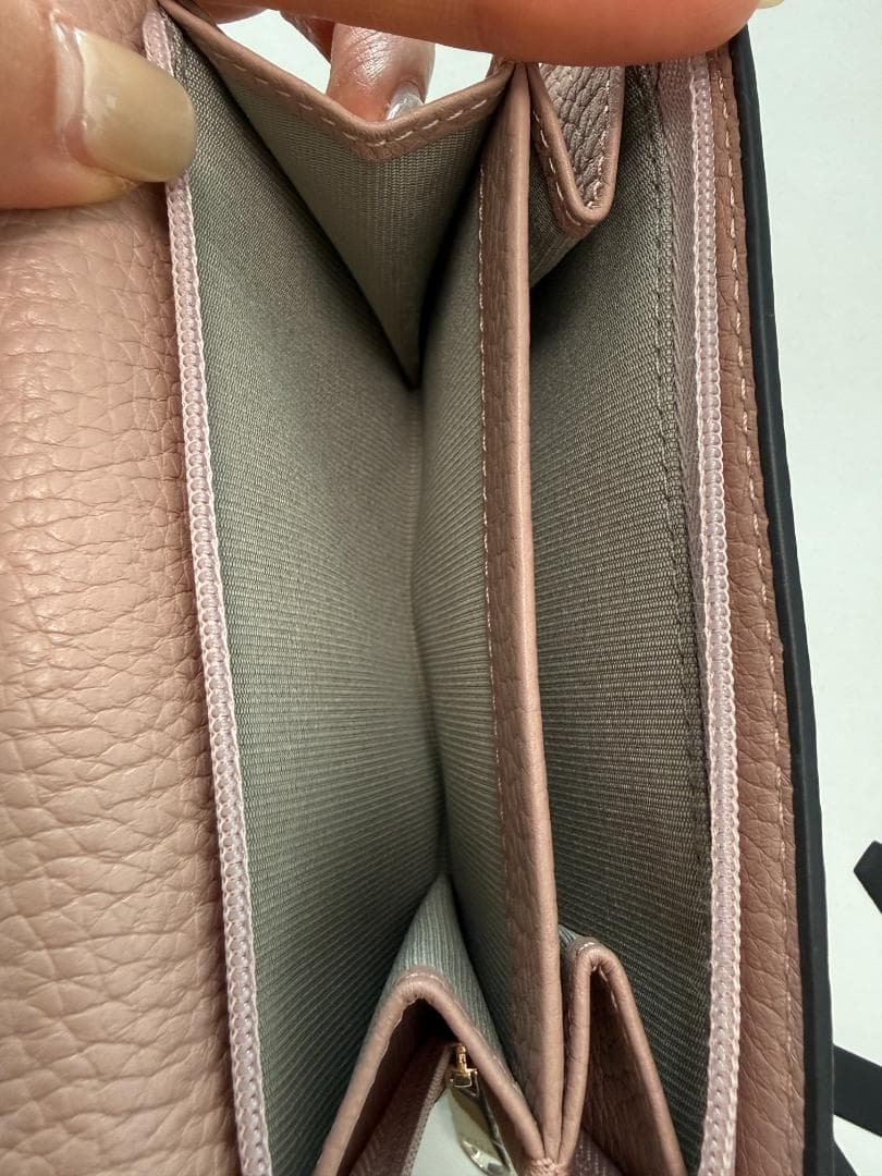 【新品】FURLA フルラ 三つ折り財布 レザー ピンク