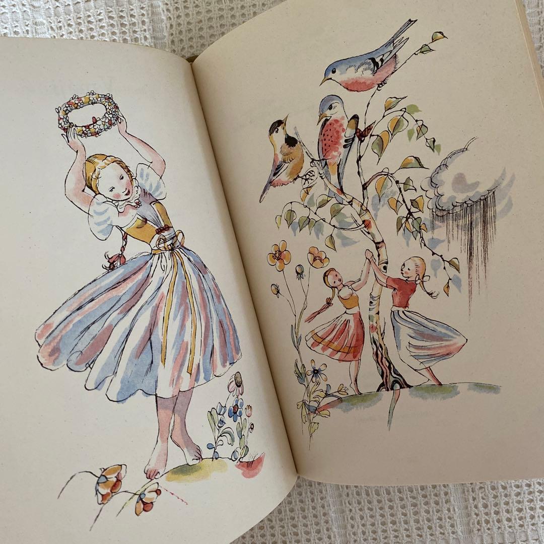1947年　カレル・スヴォリンスキー　チェコの一年　イラストや楽譜たっぷり♬