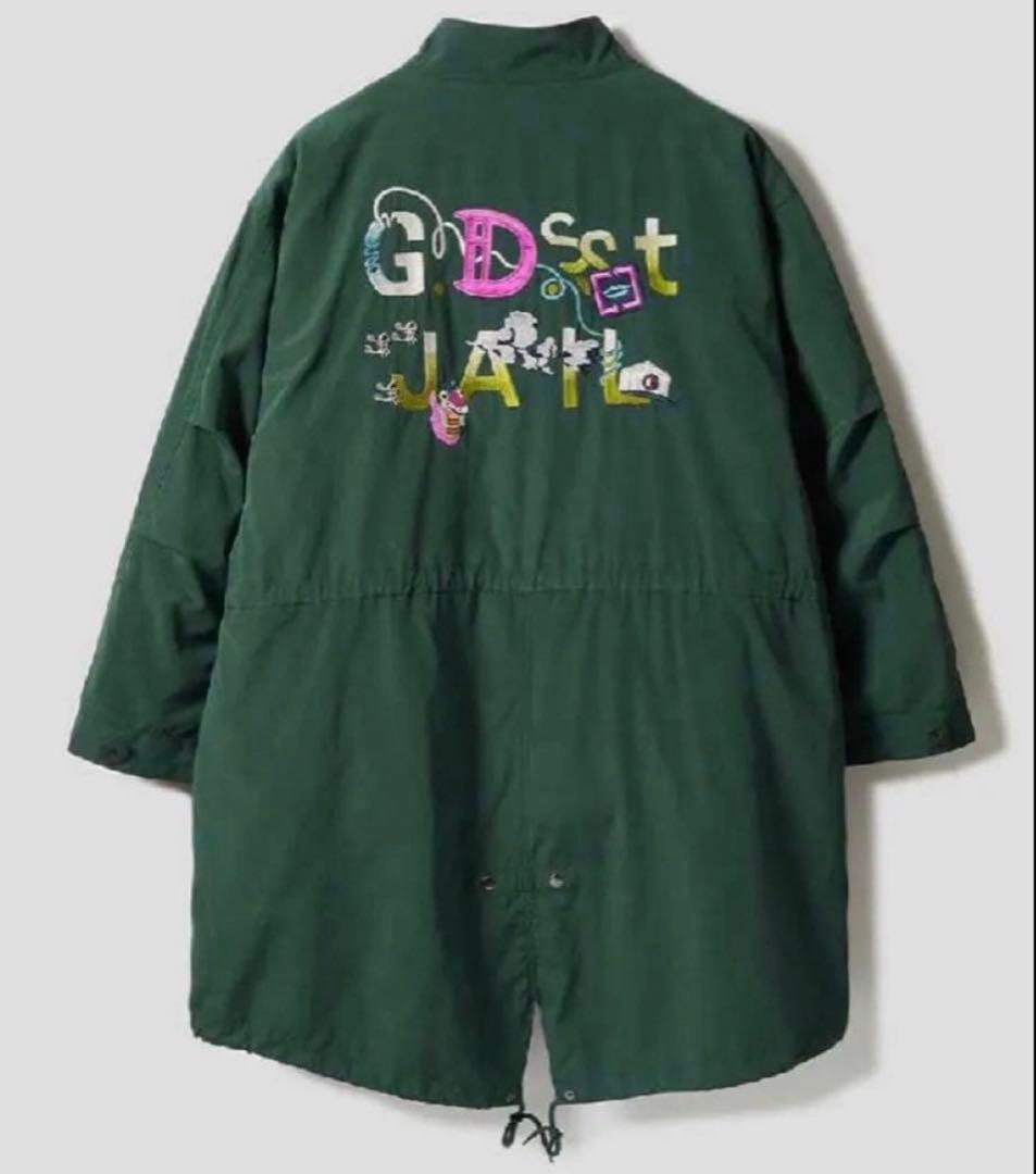 グラニフ ジョジョの奇妙な冒険 G.D.st JAILモッズコート Sサイズ