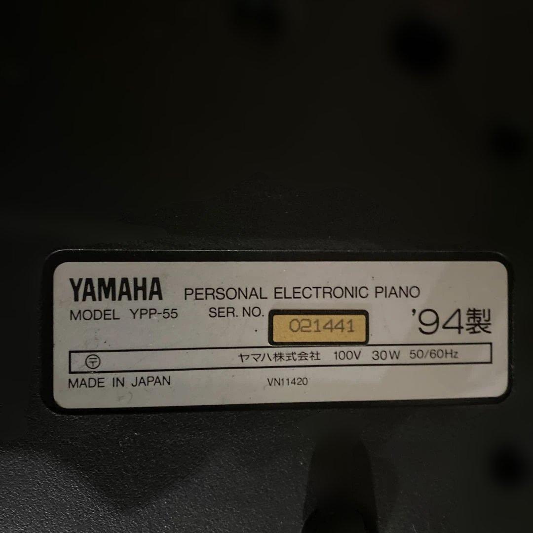 YAMAHA YPP-55 YAMAHA 88鍵 電子ピアノ ブラック