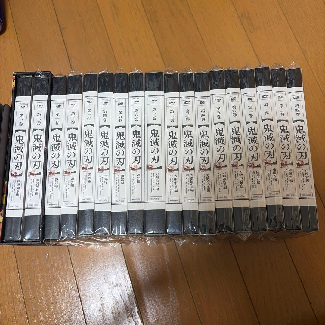鬼滅の刃/無限列車編/遊郭編/刀鍛冶の里編/柱稽古編【完全生産限定版】DVD