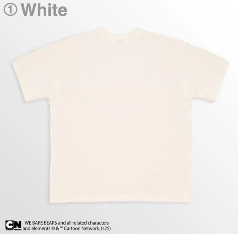 EGDE 『WE BARE BEARS』BIG Tシャツ XXL White