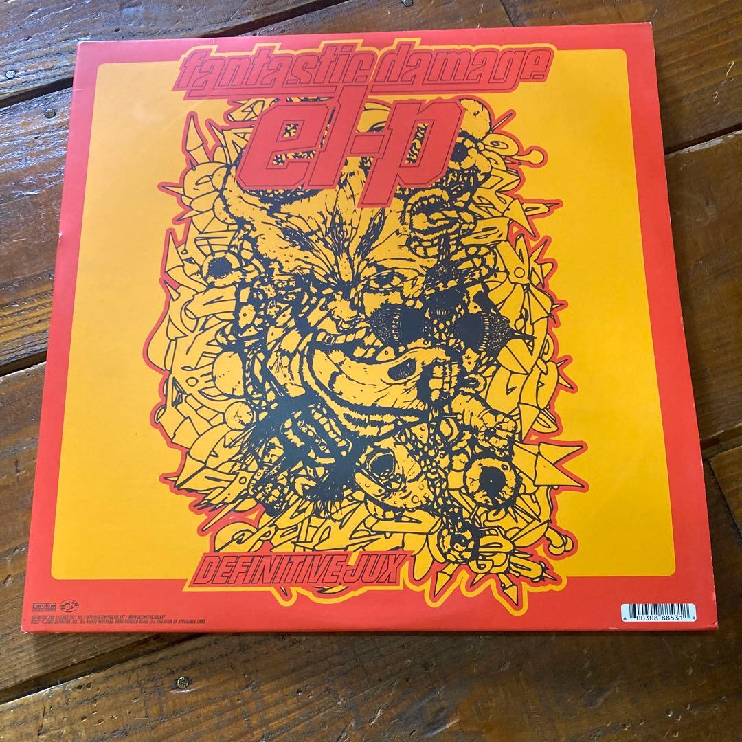 洋楽 EL-P FANTASTIC DAMAGE 3LP