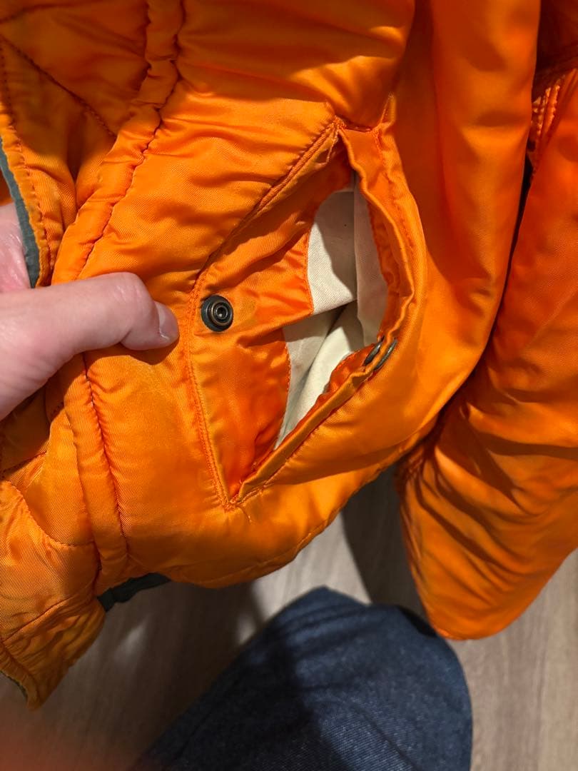 d*7様 alpha industries 1970年製 MA-1 USA 実物