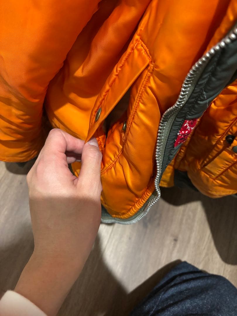 d*7様 alpha industries 1970年製 MA-1 USA 実物
