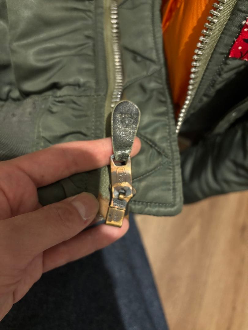 d*7様 alpha industries 1970年製 MA-1 USA 実物