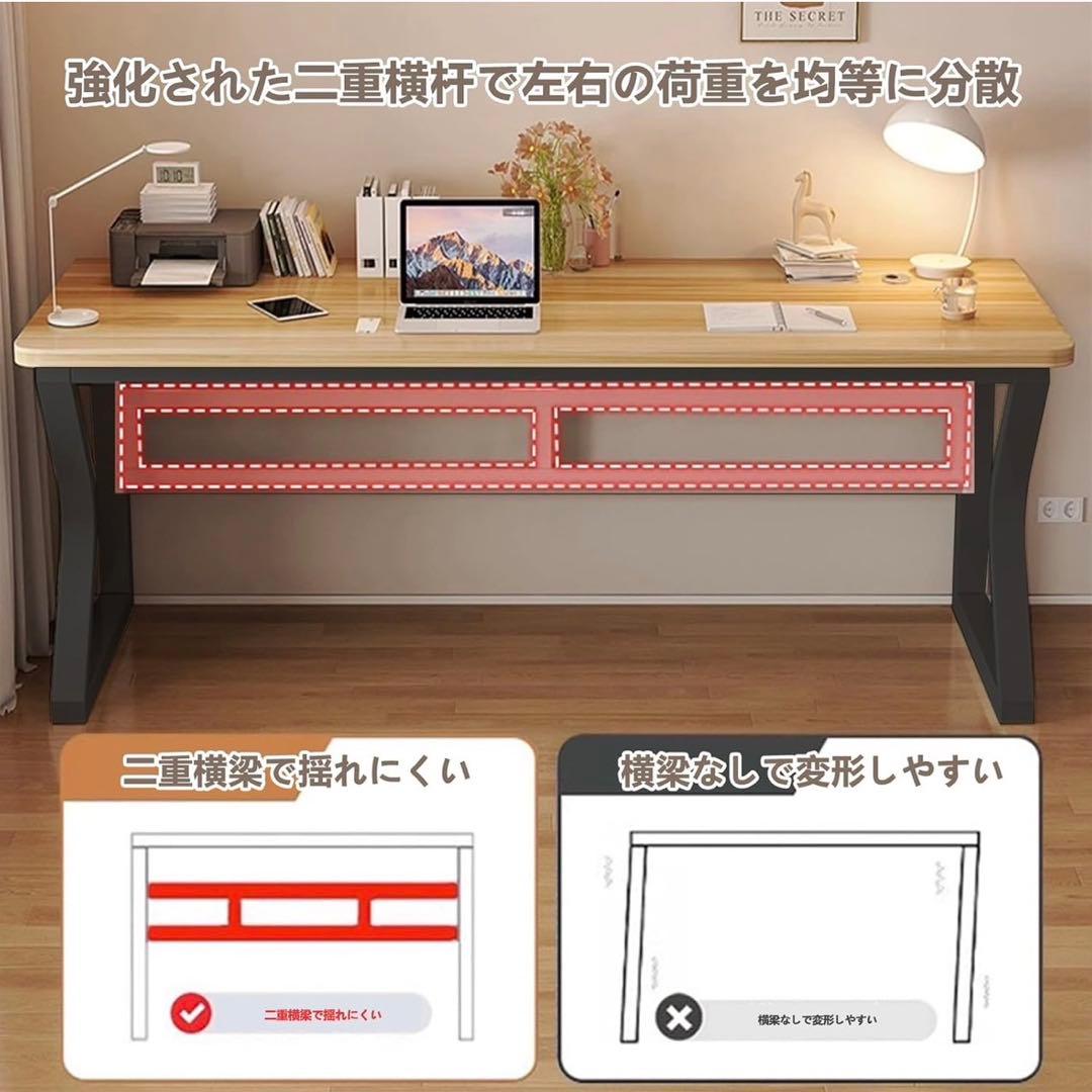h*o様 AOJIANA パソコンデスク80×50cm 在宅勤務 勉強机 おしゃ
