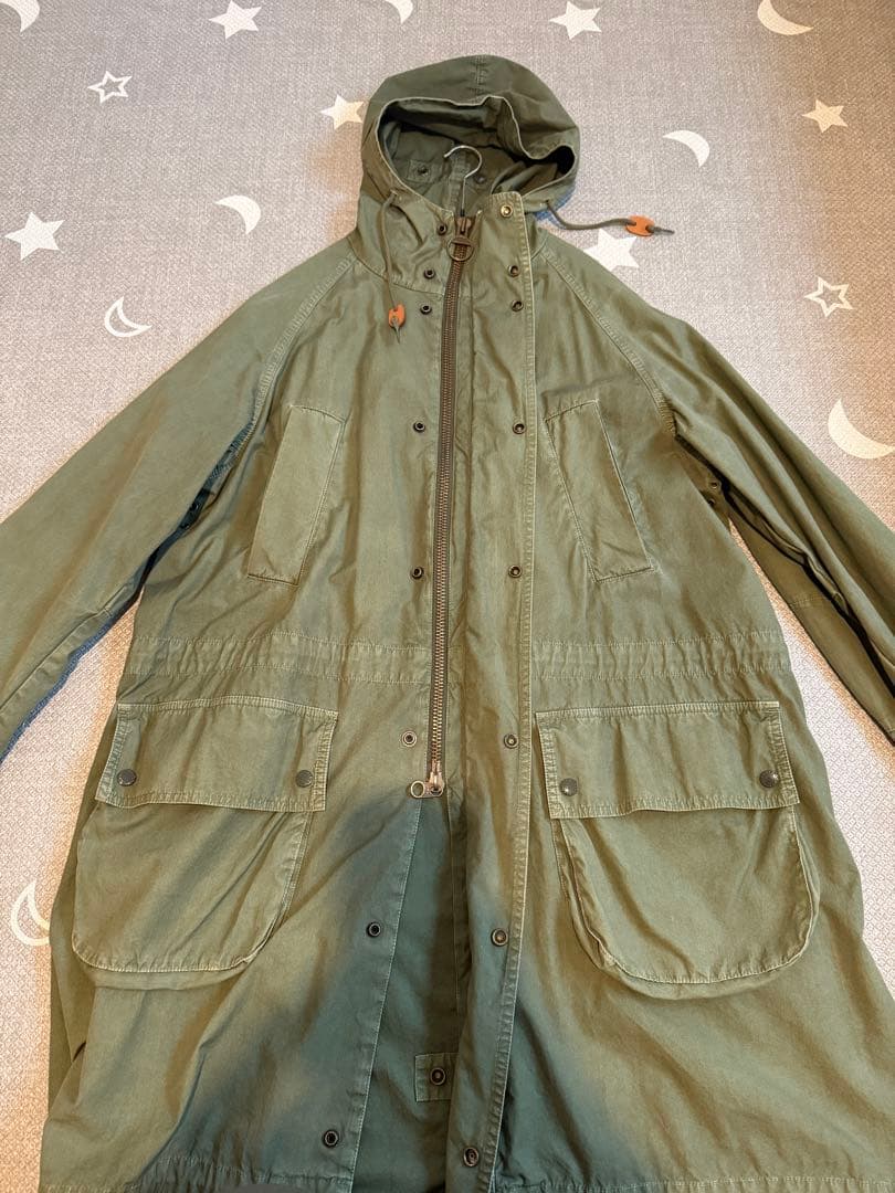【エンジニアドガーメンツ×バブアー】 Washed Highland Parka