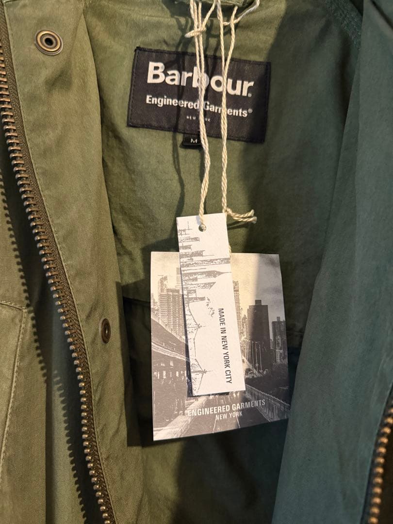 【エンジニアドガーメンツ×バブアー】 Washed Highland Parka