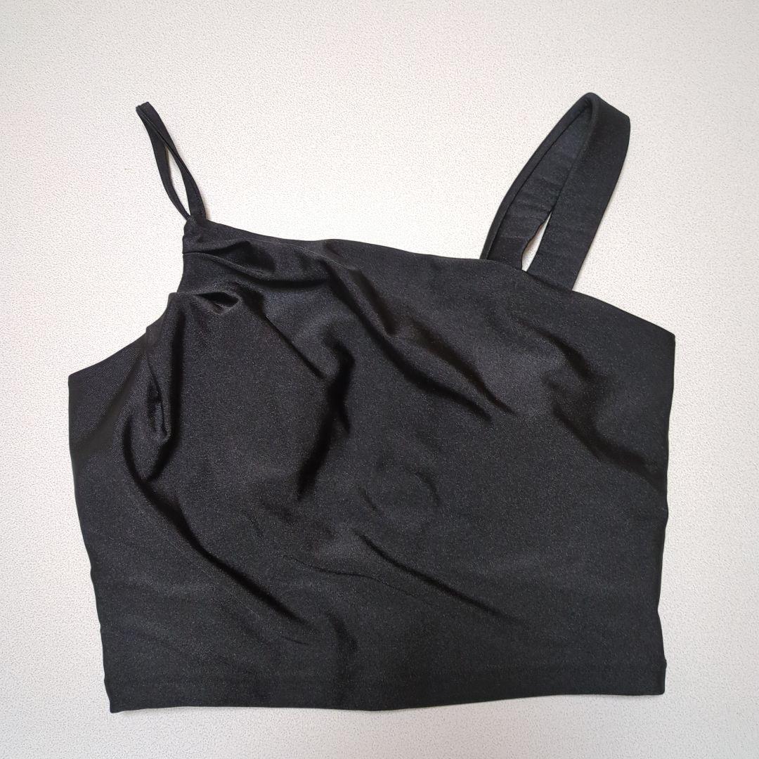 【たきさま専用】シャインストレッチアシンメトリーブラトップМサイズ