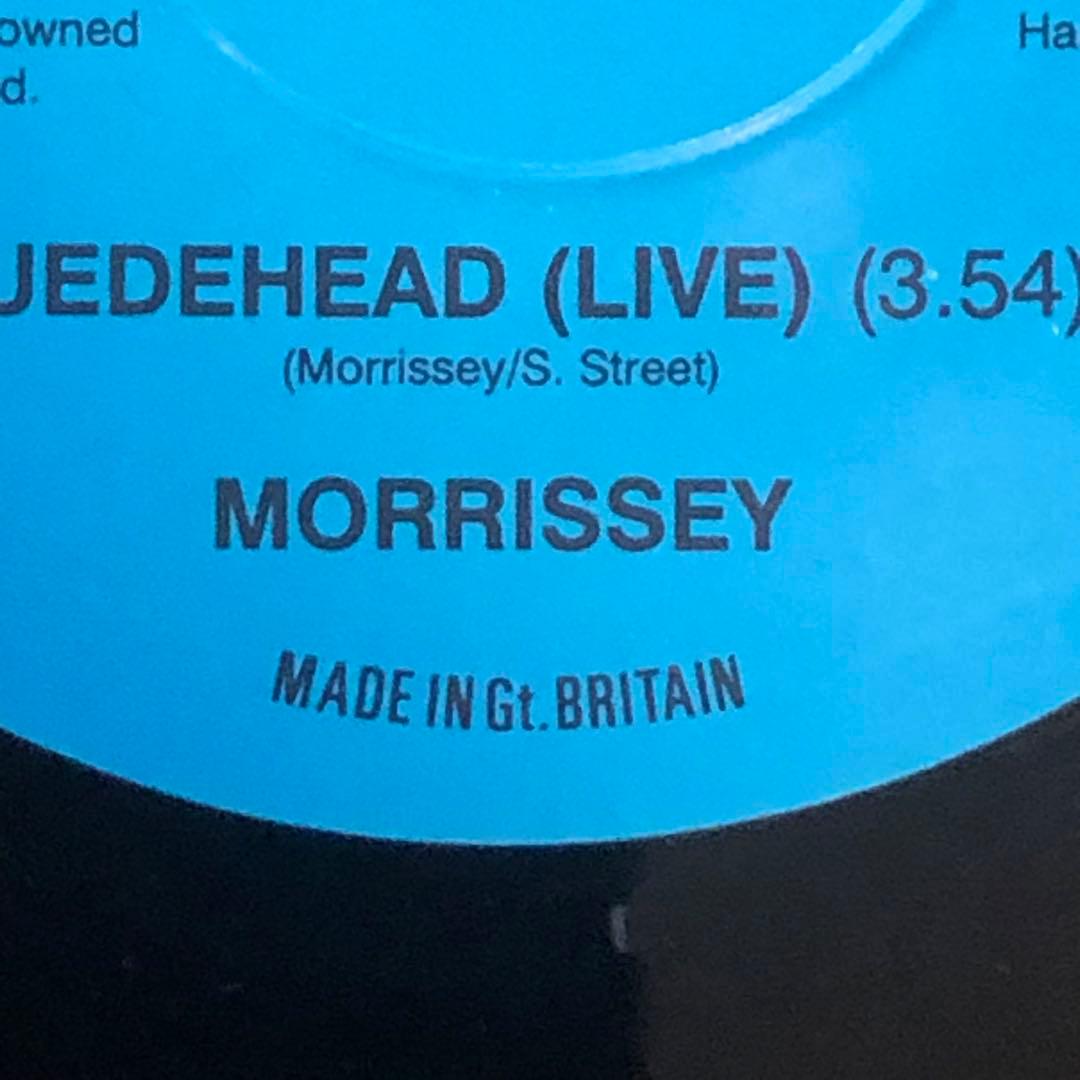 【UK盤 ７inch】MORRISSEY / We hate it when