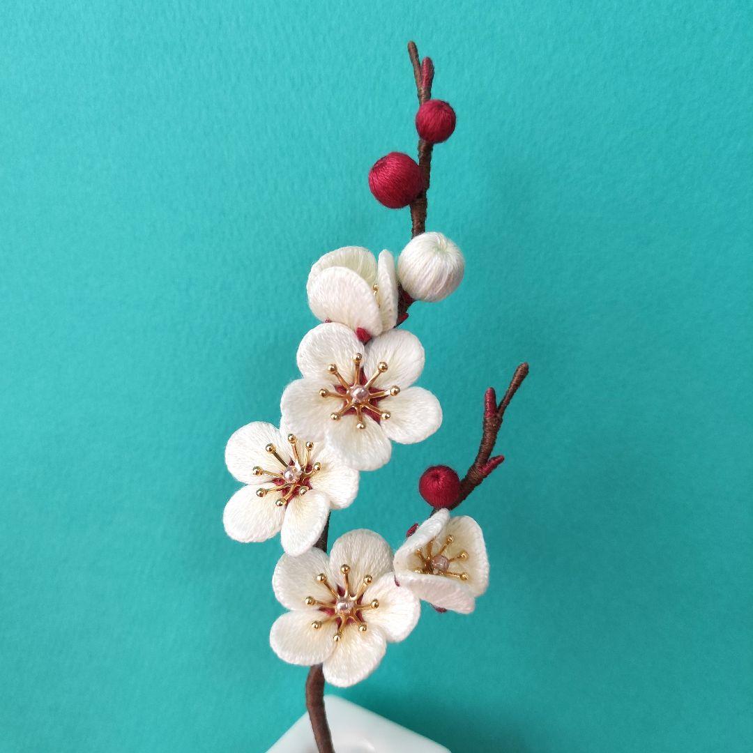 【専用出品】白梅の一輪挿し【Grace】