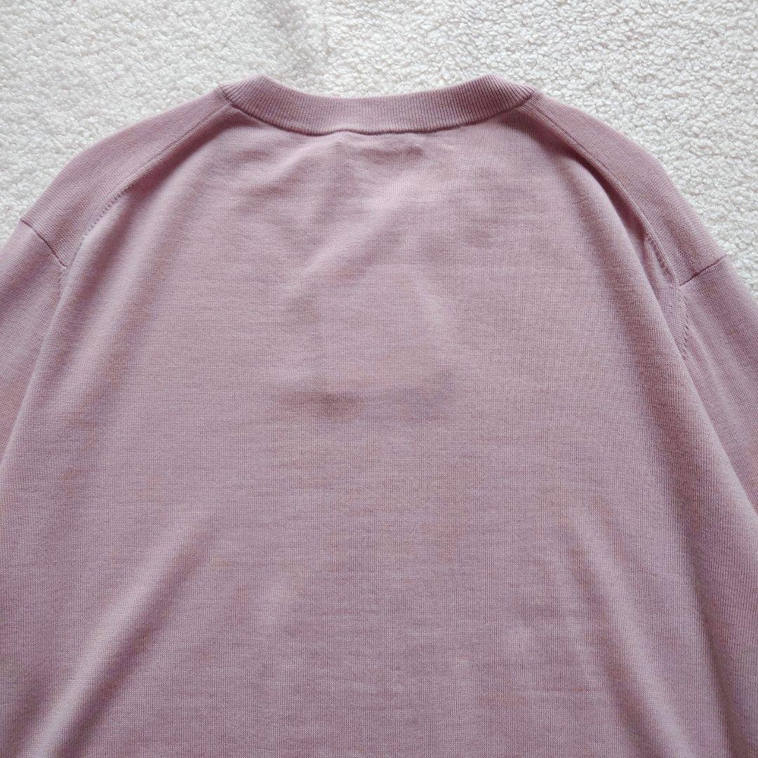タグ付 theory luxe 24AW 洗える カーディガン ウール Lサイズ