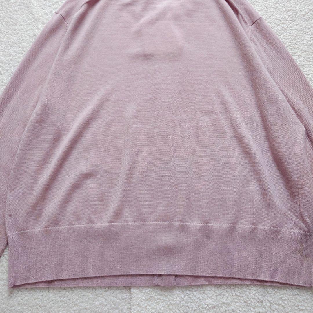 タグ付 theory luxe 24AW 洗える カーディガン ウール Lサイズ