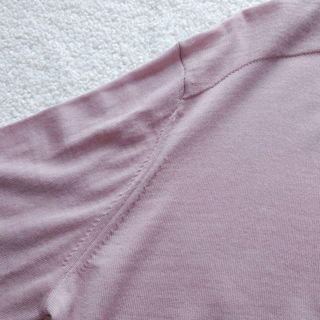 タグ付 theory luxe 24AW 洗える カーディガン ウール Lサイズ