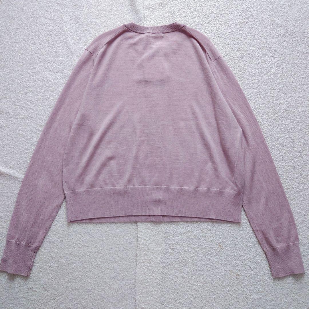 タグ付 theory luxe 24AW 洗える カーディガン ウール Lサイズ