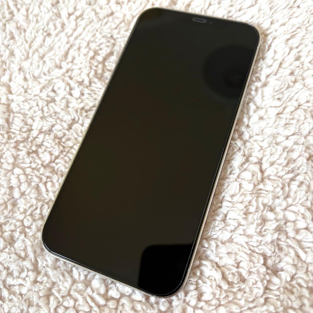 【美品】iPhone12ProMax 256GB シルバー SIMフリー 85%