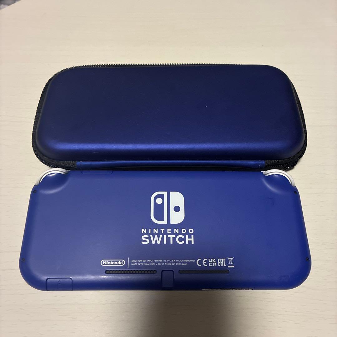 Nintendo Switch Lite 青 + ケース + 充電器